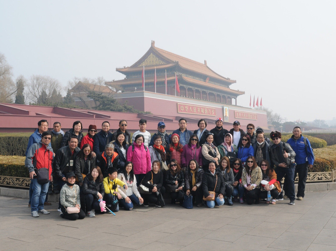 Travel photos of Tiananmen Square in Beijing