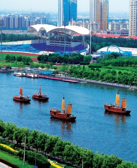 Tongzhou Grand Canal  At the 38th World Heritage Convention held in Doha(图1)