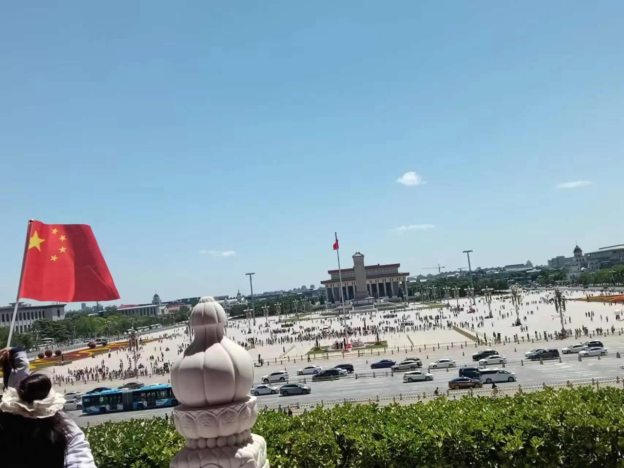 Tiananmen square + Forbidden City+ Templ