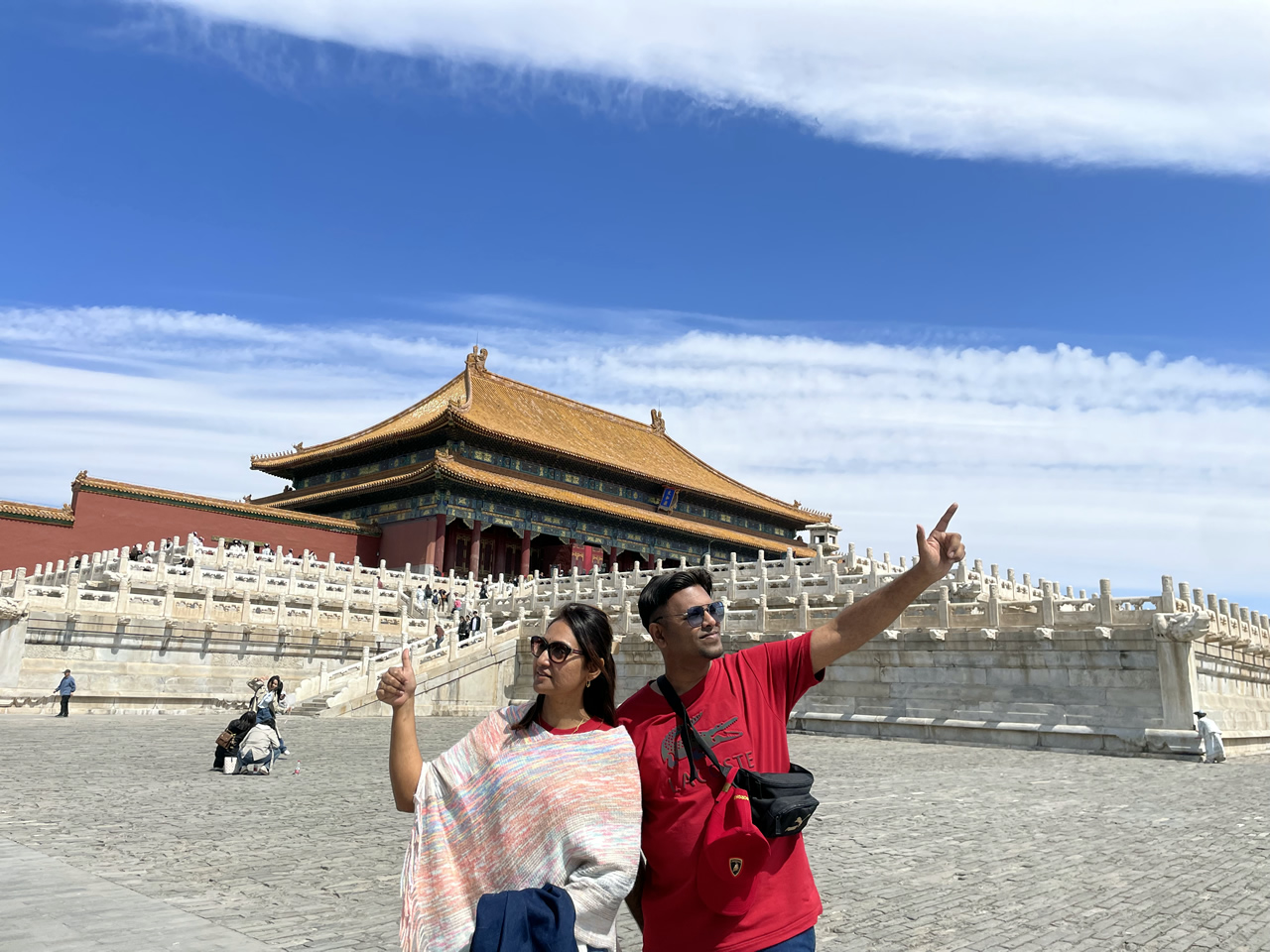 Tianan men square + Forbidden City+  Tem